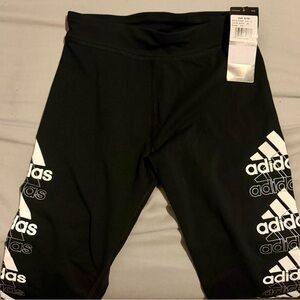 Girls Adidas Printed Leggings
